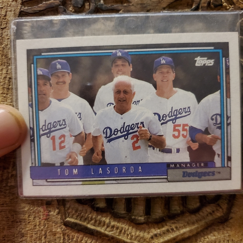Tommy Lasorda Topps 261 1992